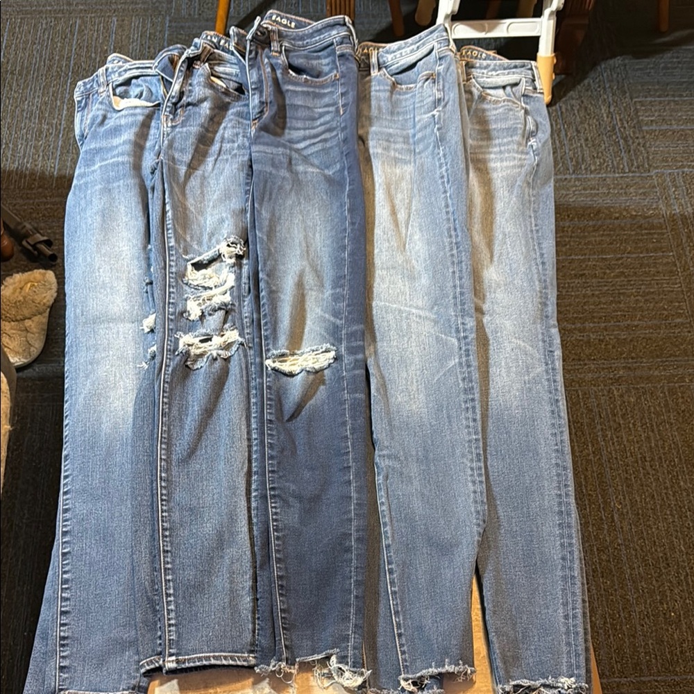 American Eagle size 6 extra long bundle